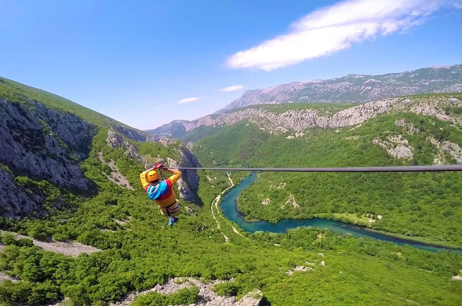 Zip line